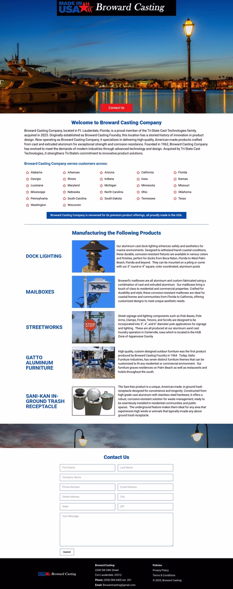 Broward-Casting Homepage 1440px