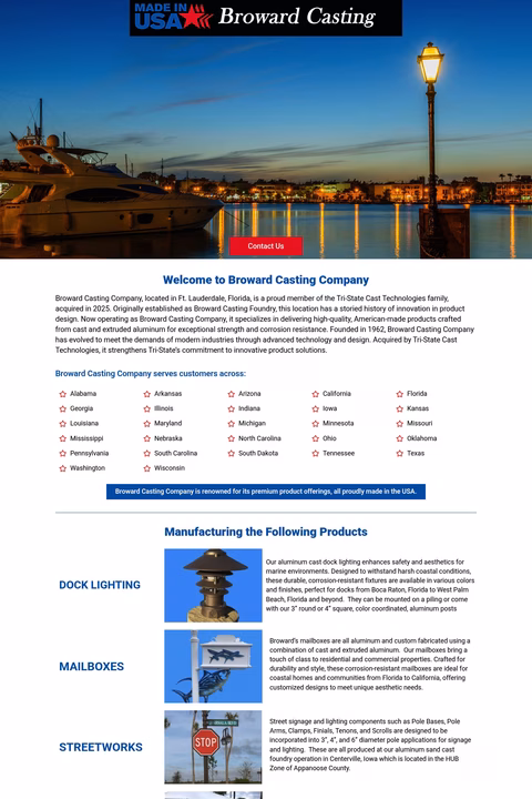 Broward-Casting Homepage 1440px