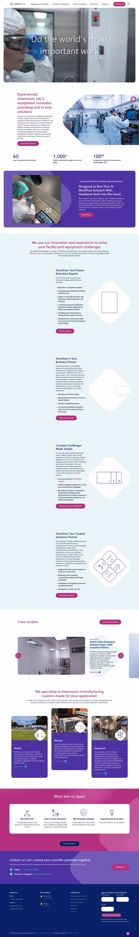 Germfree-Laboratories Homepage 1440px