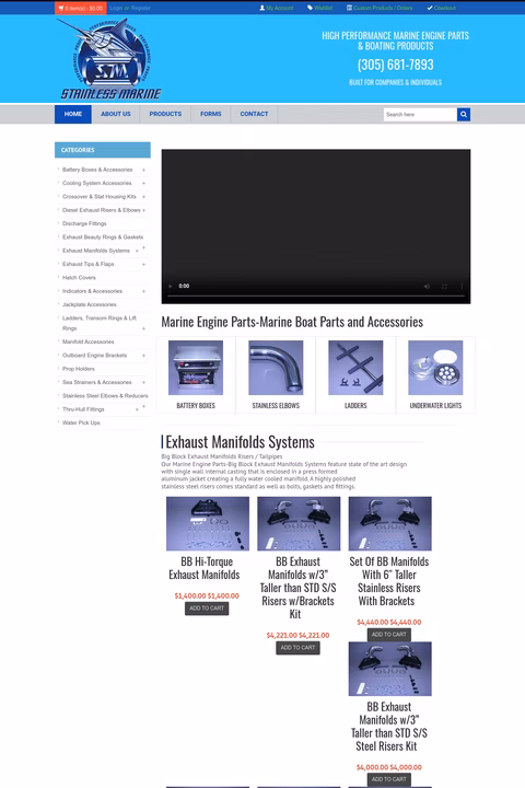 Stainless-Marine Homepage 1440px