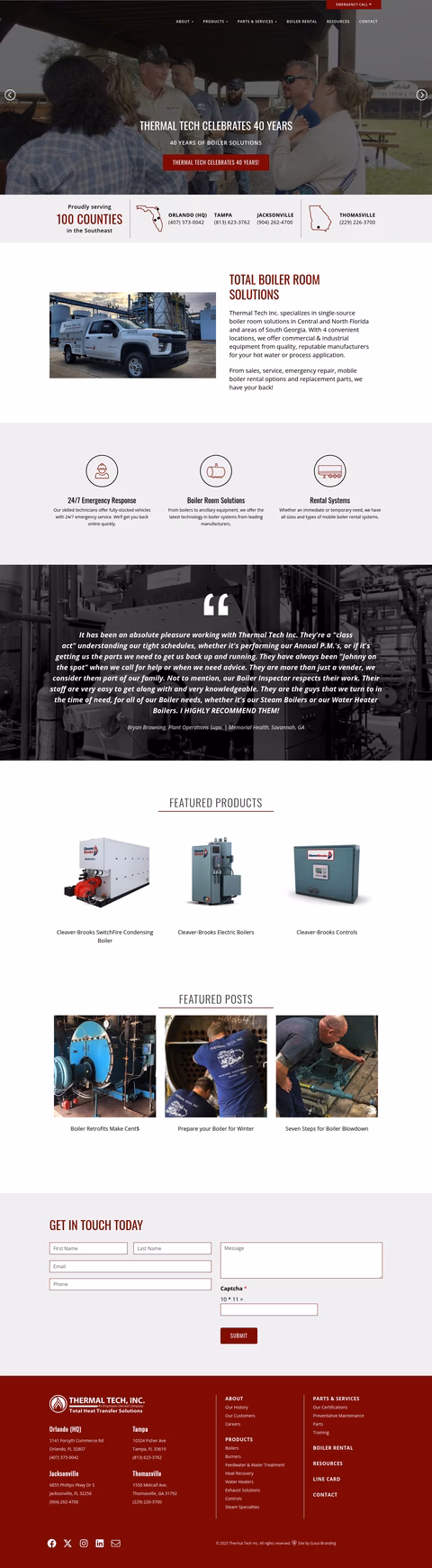 Thermal-Tech Homepage 1440px
