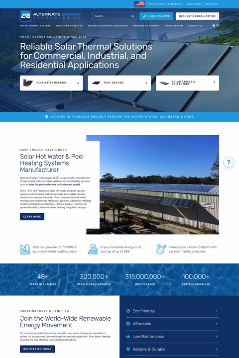 Alternate-Energy-Technologies Homepage 1440px