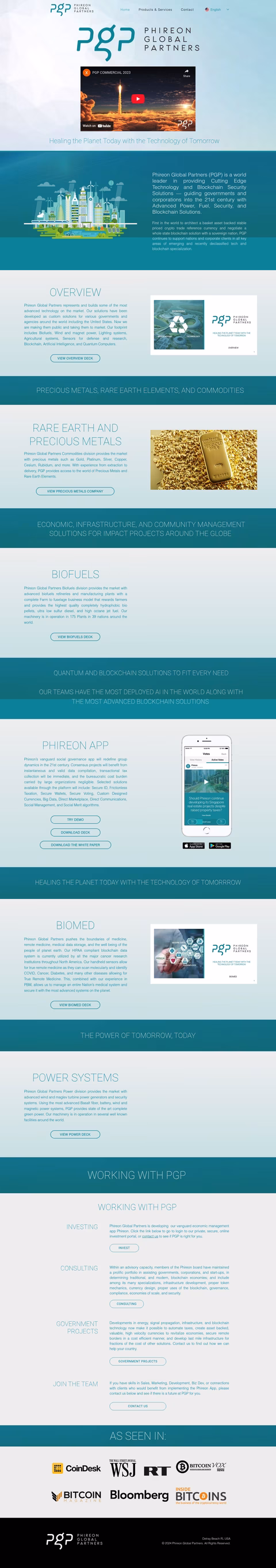 Phireon-Global-Partners Homepage 1440px