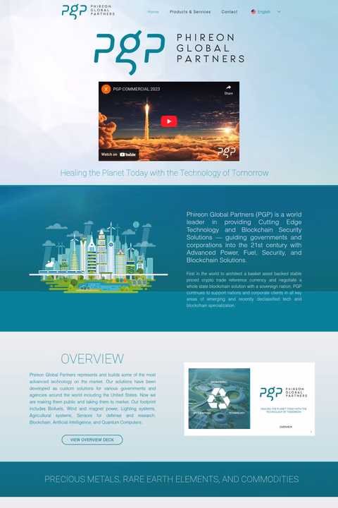 Phireon-Global-Partners Homepage 1440px