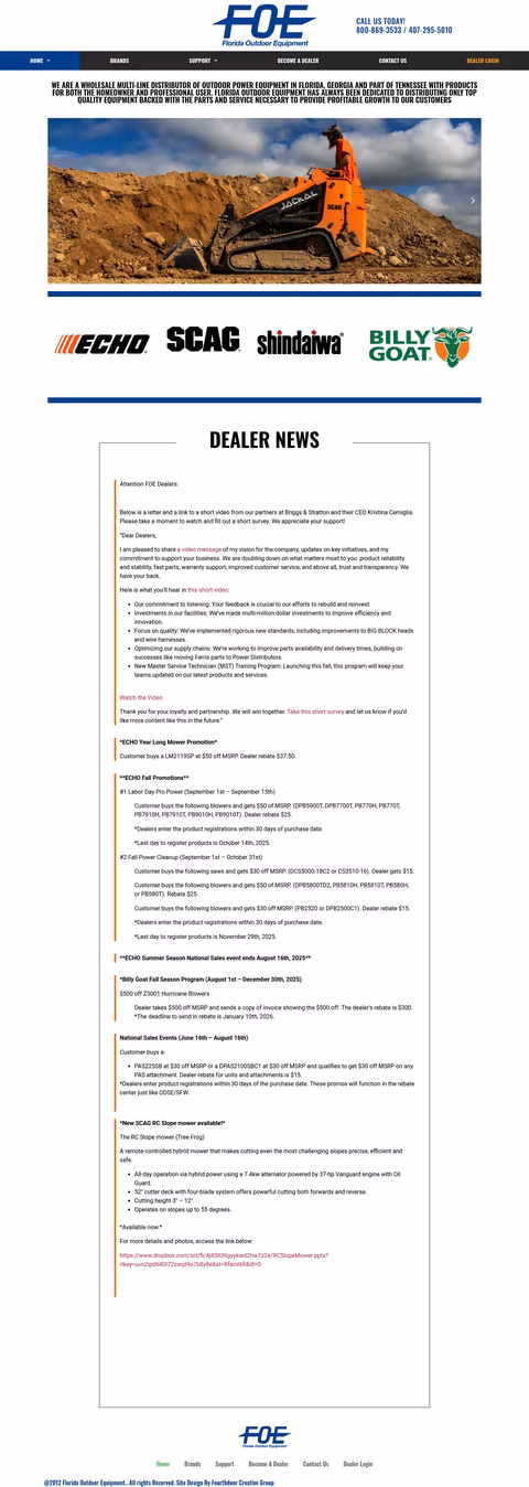 Florida-Outdoor-Equipment Homepage 1440px