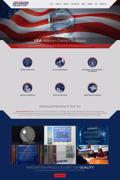 Advanced-Machine-Tool Homepage 1440px