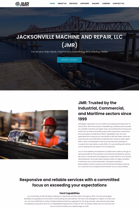 Jacksonville-Machine-And-Repair Homepage 1440px