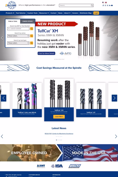 M-A-Ford-Manufacturing Homepage 1440px