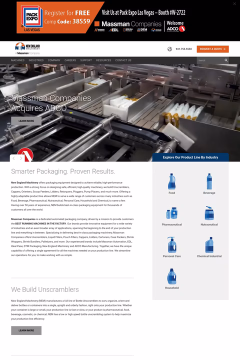 New-England-Machinery Homepage 1440px