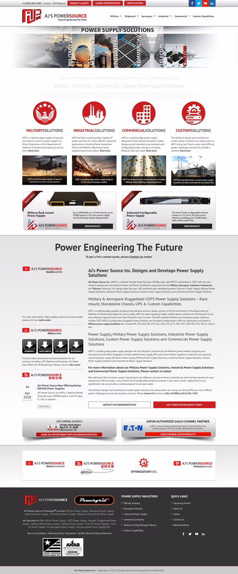 Ajs-Power-Source Homepage 1440px
