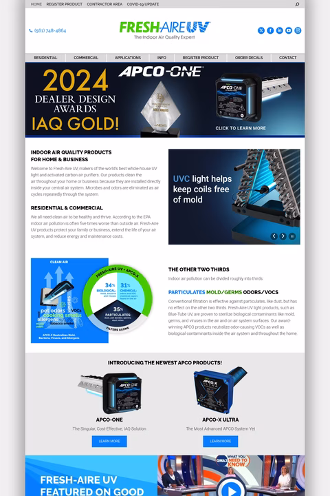 Fresh-Aire-Uv Homepage 1440px