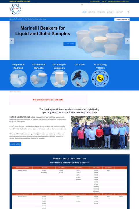 Ga-Ma-Associates Homepage 1440px