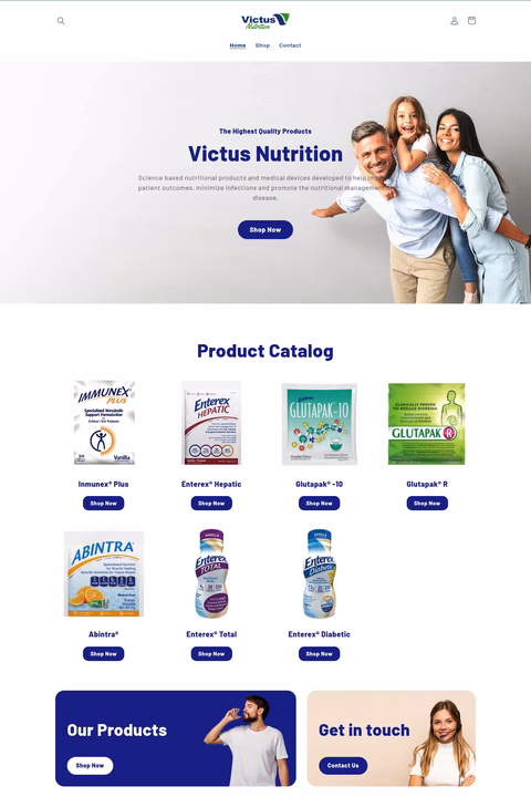 Victus Homepage 1440px