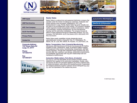 Nestor-Sales Homepage 1440px