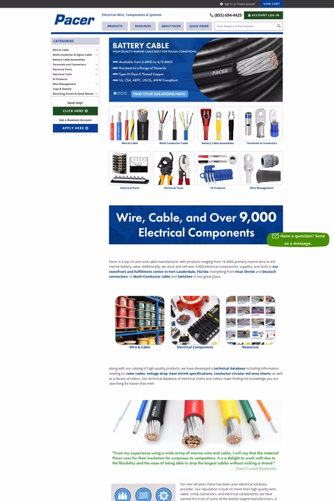 Pacer-Group Homepage 1440px