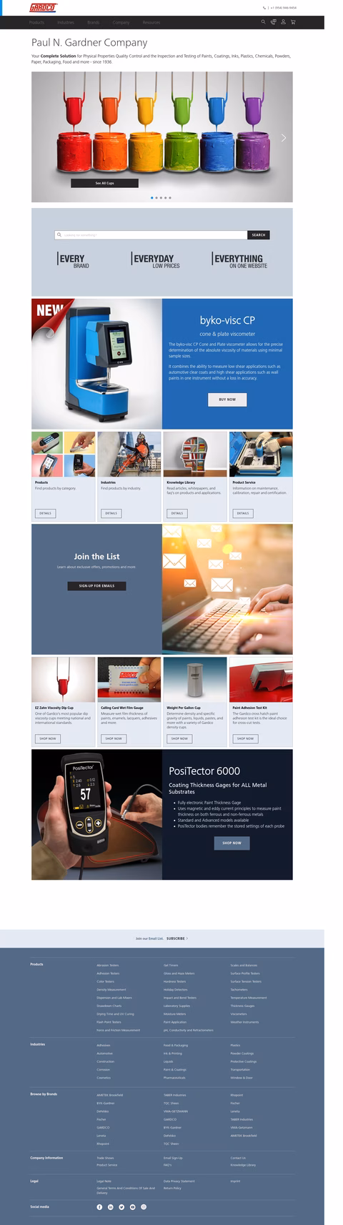 Paul-N-Gardner-Company Homepage 1440px
