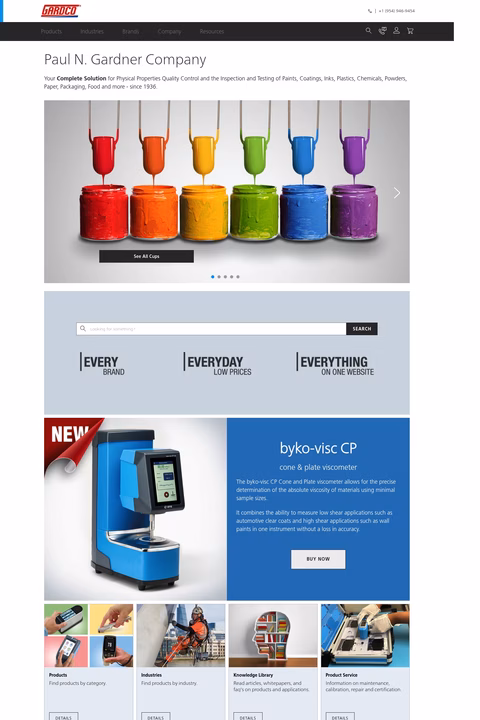 Paul-N-Gardner-Company Homepage 1440px