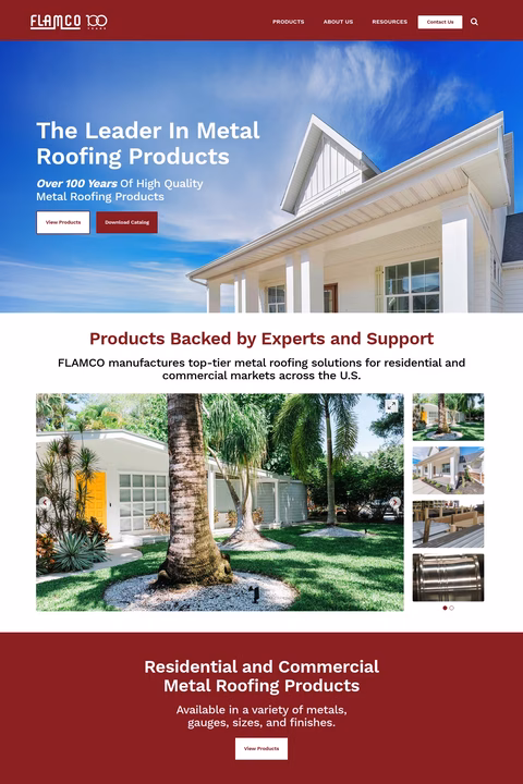 Flamco Homepage 1440px