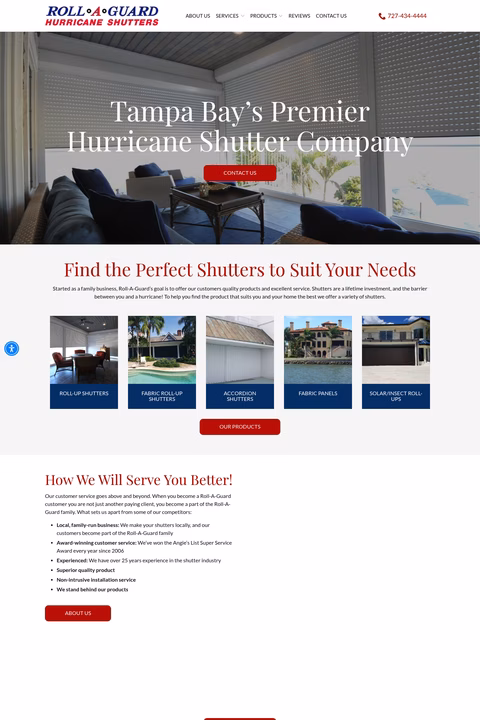 Roll-A-Guard Homepage 1440px