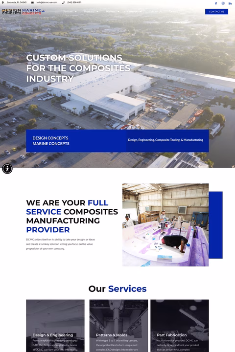 Marine-Concepts Homepage 1440px