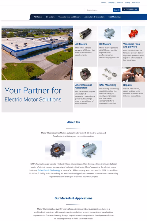 Motor-Magnetics-Inc Homepage 1440px