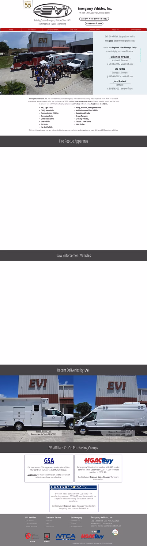 Evi-Emergency-Vehicles Homepage 1440px