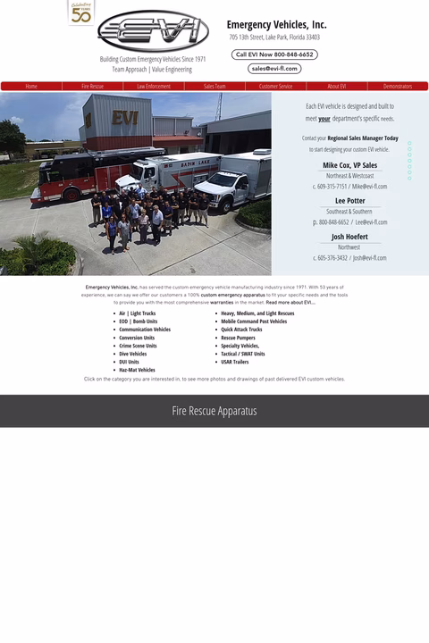 Evi-Emergency-Vehicles Homepage 1440px