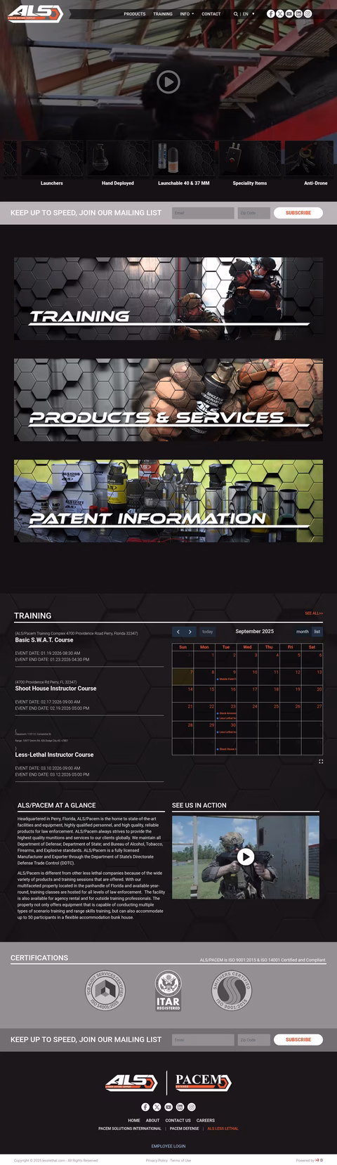 Pacem-Defense Homepage 1440px