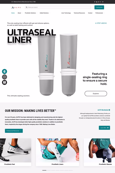 Alps-South Homepage 1440px