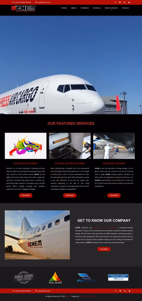 3Chem Homepage 1440px