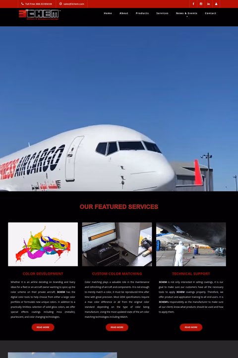 3Chem Homepage 1440px