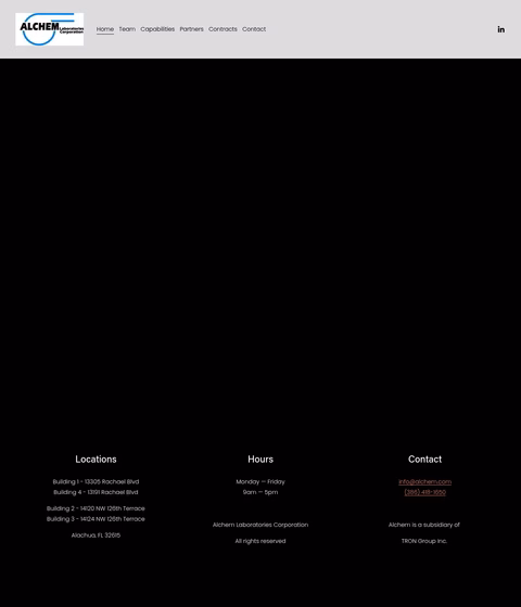 Alchem-Laboratories Homepage 1440px