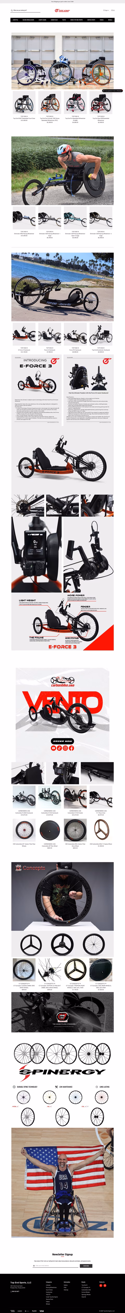 Top-End-Sports Homepage 1440px