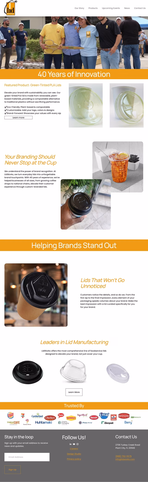 Lidworks Homepage 1440px