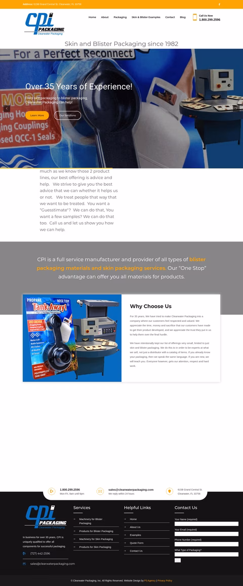 Clearwater-Packaging Homepage 1440px