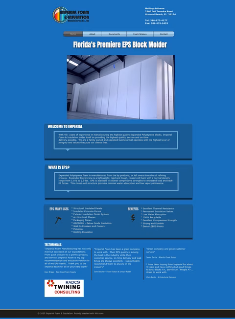 Imperial-Foam-Insulation Homepage 1440px