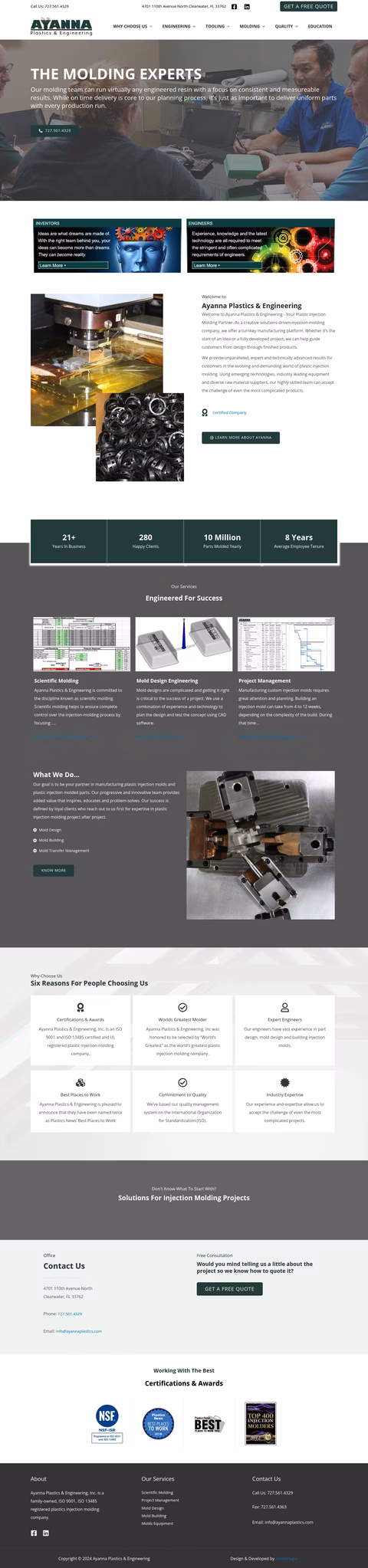 Ayanna-Plastics-Engineering Homepage 1440px