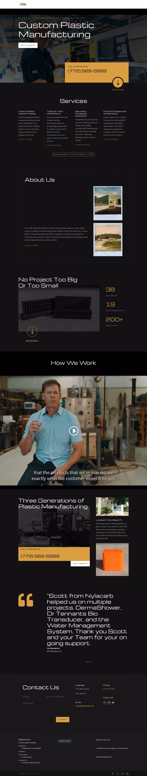 Nylacarb-Corporation Homepage 1440px