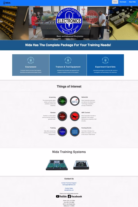 Nida Homepage 1440px