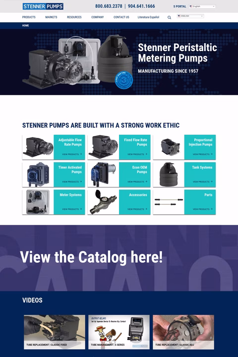 Stenner-Pumps Homepage 1440px