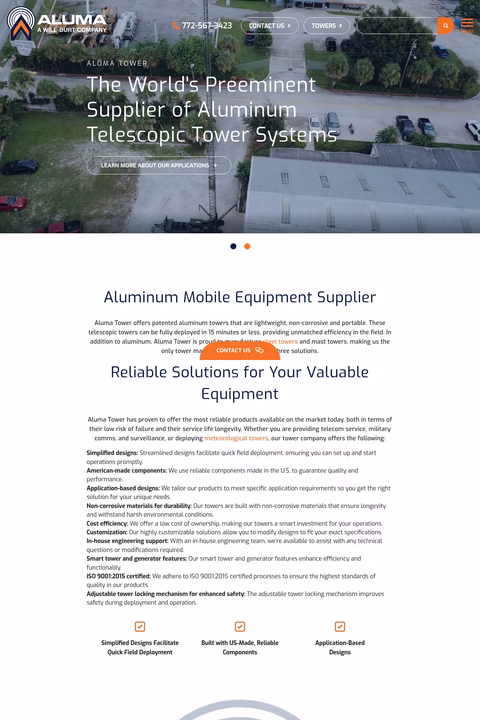 Aluma-Tower Homepage 1440px