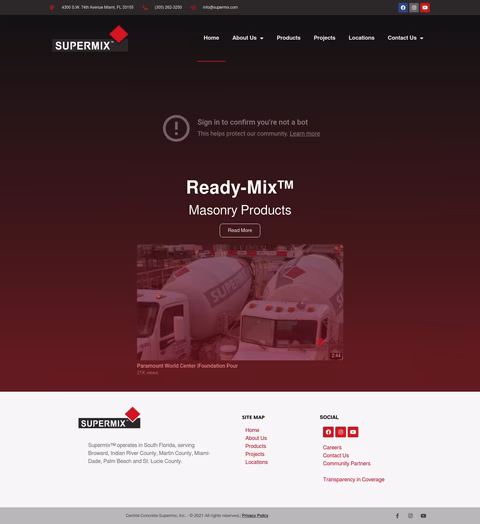 Supermix Homepage 1440px