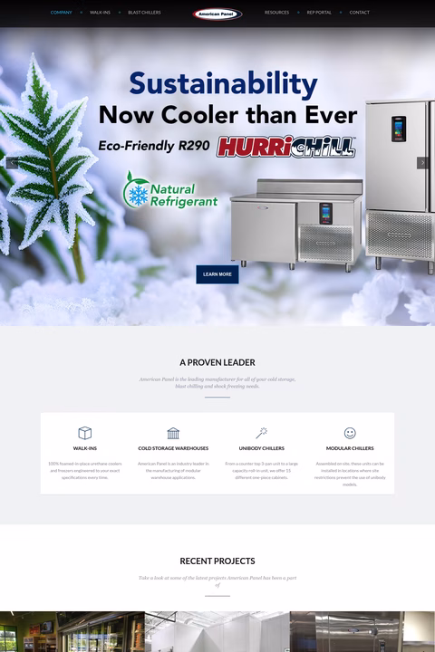 American-Panel Homepage 1440px