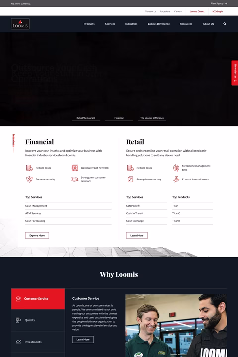 Loomis-Us Homepage 1440px