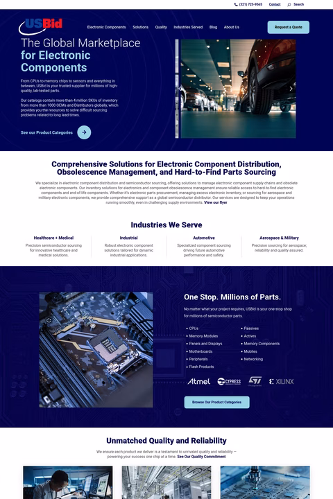 Usbid Homepage 1440px