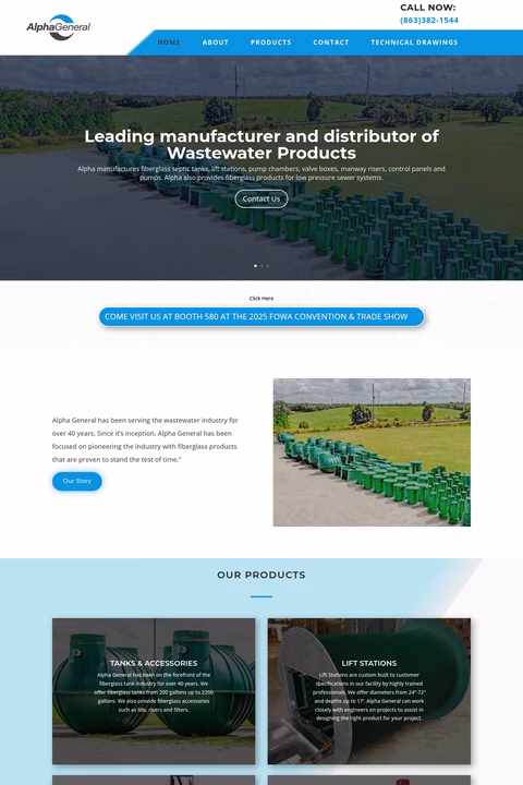 Alpha-General-Services Homepage 1440px