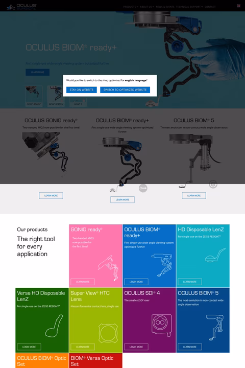 Oculus-Surgical Homepage 1440px