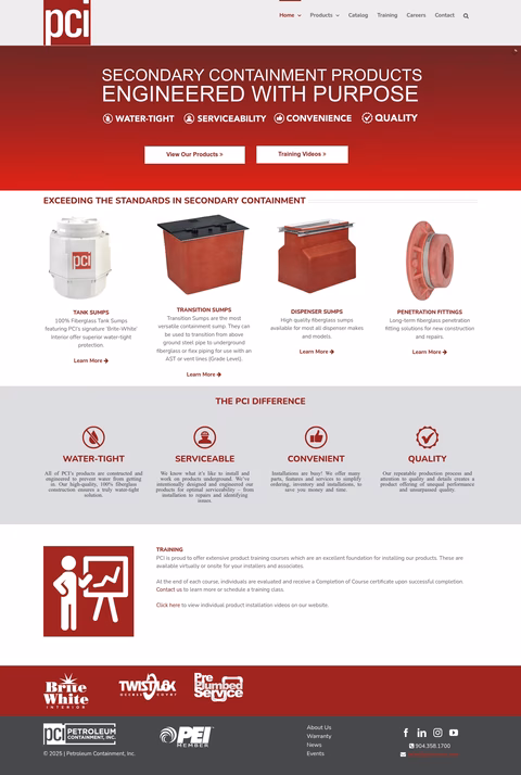 Petroleum-Containment Homepage 1440px