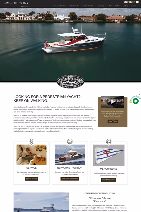 Huckins-Yacht Homepage 1440px