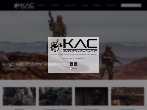 Knights-Armament Homepage 1440px